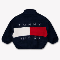 Tommy Hilfiger bebe Chicos Cárdigan en Navy
