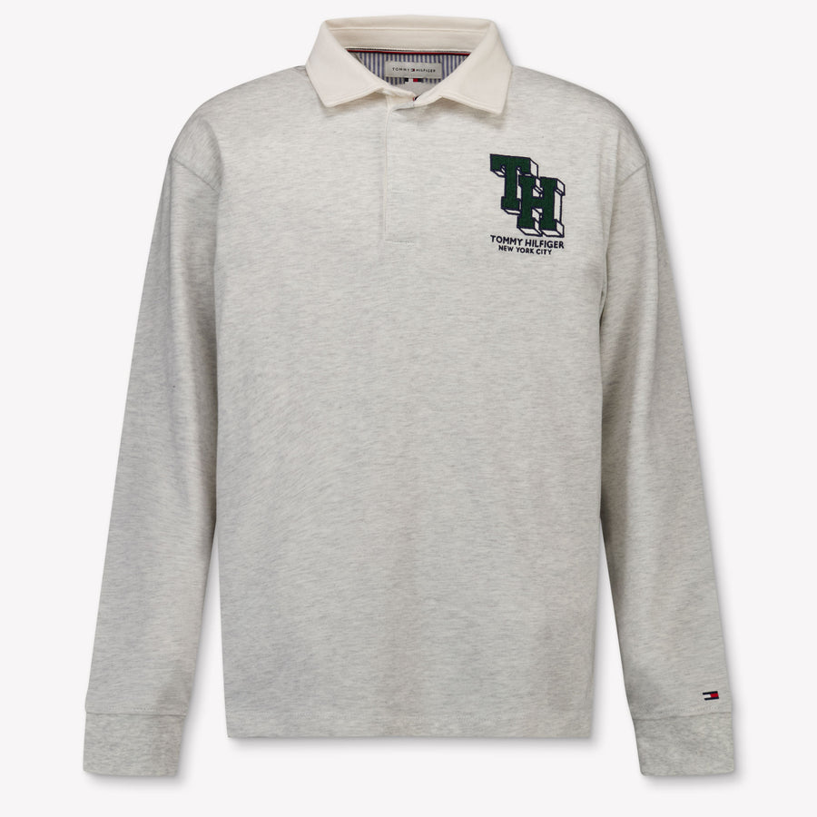 Tommy Hilfiger Jungen Poloshirt in Grau