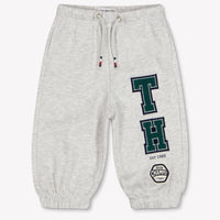 Tommy Hilfiger bebe Chicos pantalones en Gris