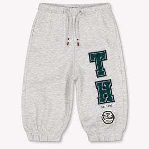 Tommy Hilfiger bebe Chicos pantalones en Gris