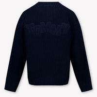 Tommy Hilfiger Bambini Ragazzi Maglione dentro Navy