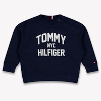 Tommy Hilfiger bebe Chicos suéter en Navy