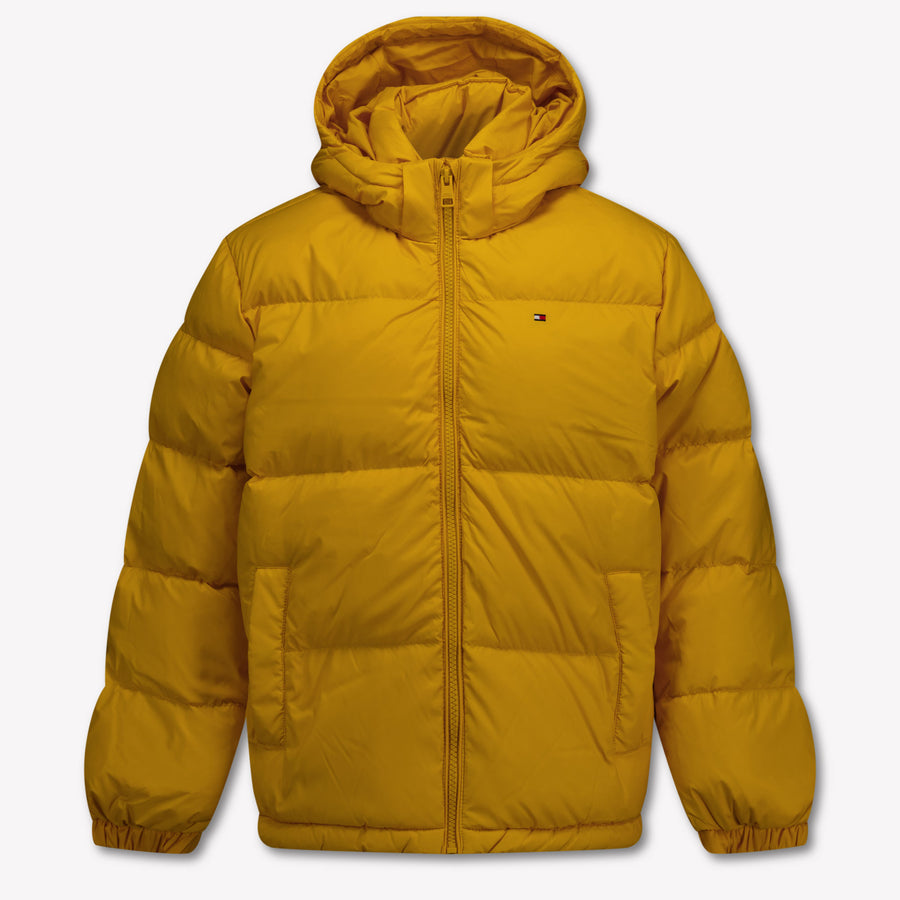 Tommy Hilfiger Kinder Jungen Wintermantel In Gelb