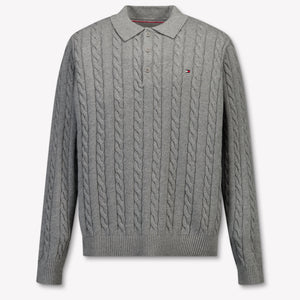 Tommy Hilfiger niños Chicos suéter en Gris