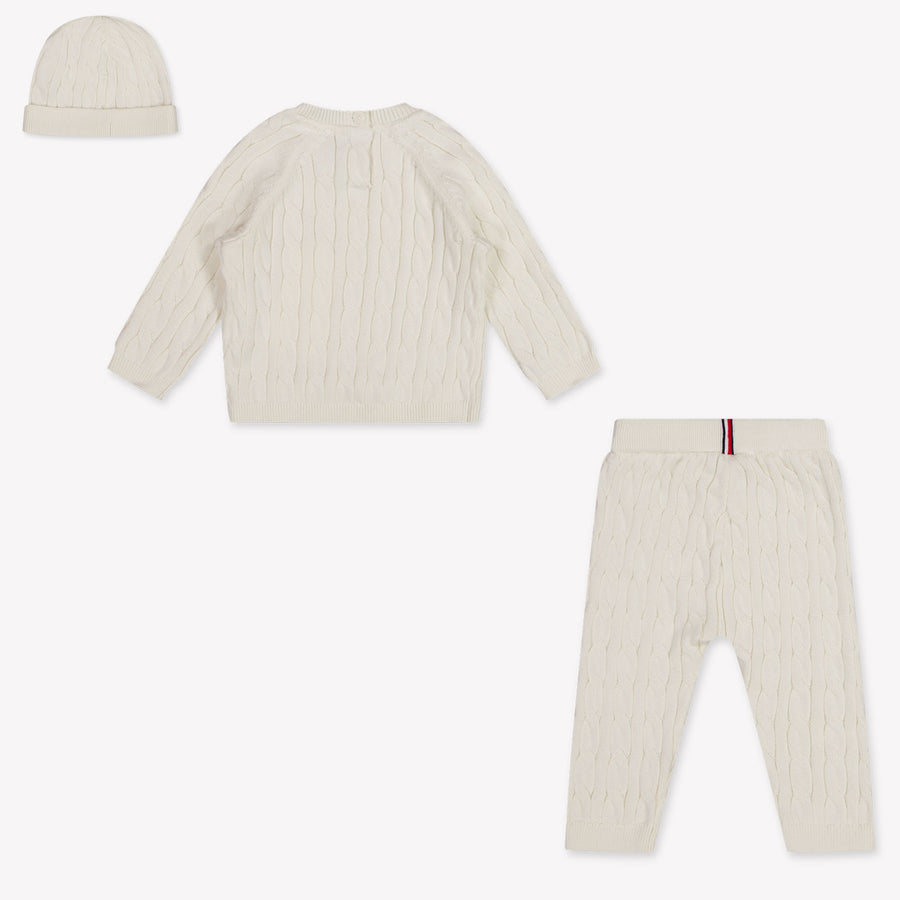 Tommy Hilfiger Bambino Unisex Impostato Off White