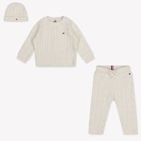 Tommy Hilfiger Bambino Unisex Impostato Off White