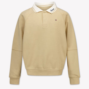 Tommy Hilfiger niños Chicos suéter en Beige