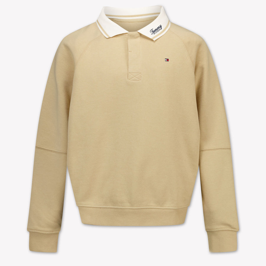 Tommy Hilfiger niños Chicos suéter en Beige