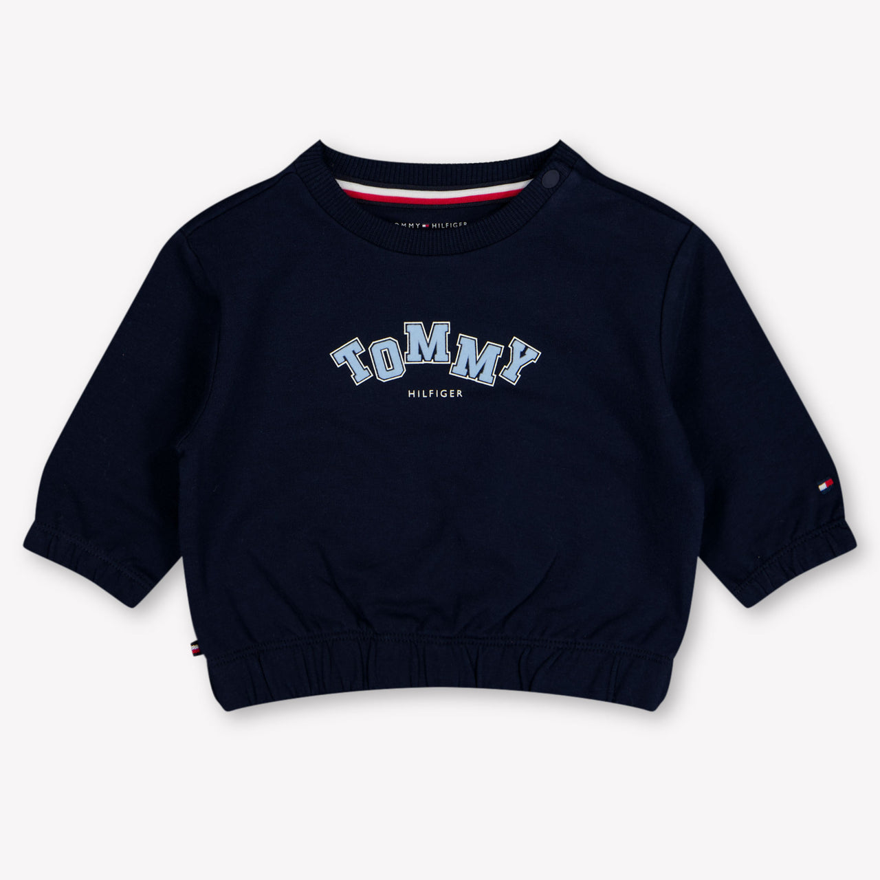Tommy Hilfiger Baby Jungen Pullover rein Marineblau