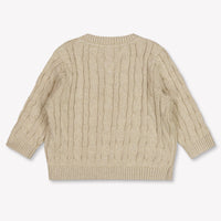 Tommy Hilfiger bebe Unisex suéter en Beige