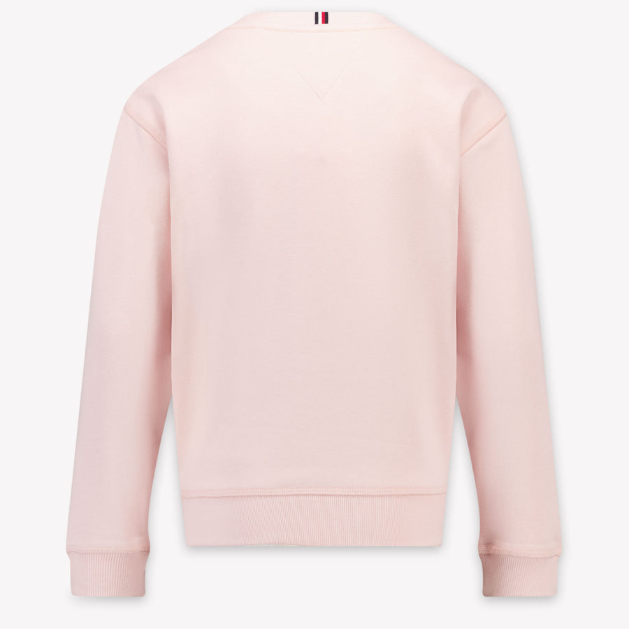 Tommy Hilfiger Mädchen Pullover in Hellrosa
