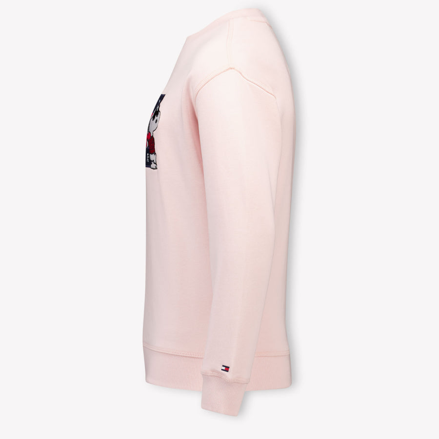 Tommy Hilfiger Mädchen Pullover in Hellrosa