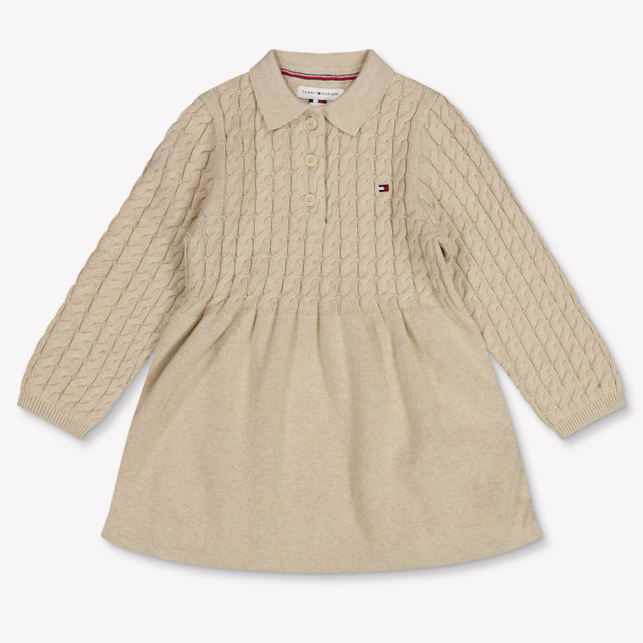 Tommy Hilfiger bebe Chicas Vístete Beige