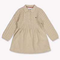 Tommy Hilfiger bebe Chicas Vístete Beige