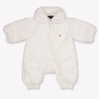 Tommy Hilfiger Bambino Ragazze Tute da sci In Off White