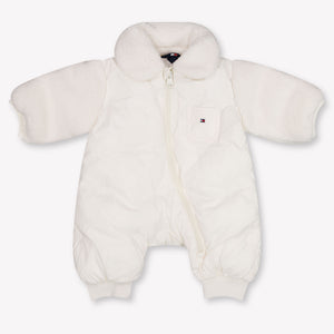 Tommy Hilfiger Bambino Ragazze Tute da sci In Off White