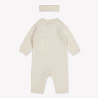 Tommy Hilfiger Bébé Filles Combishort en blanc cassé
