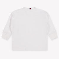 Tommy Hilfiger bebe Chicos Camiseta adentro Blanco