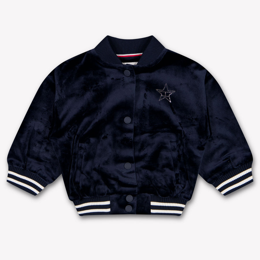 Tommy Hilfiger Bébé Filles Cardigan en Navy