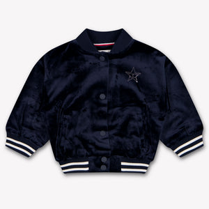 Tommy Hilfiger Bébé Filles Cardigan en Navy