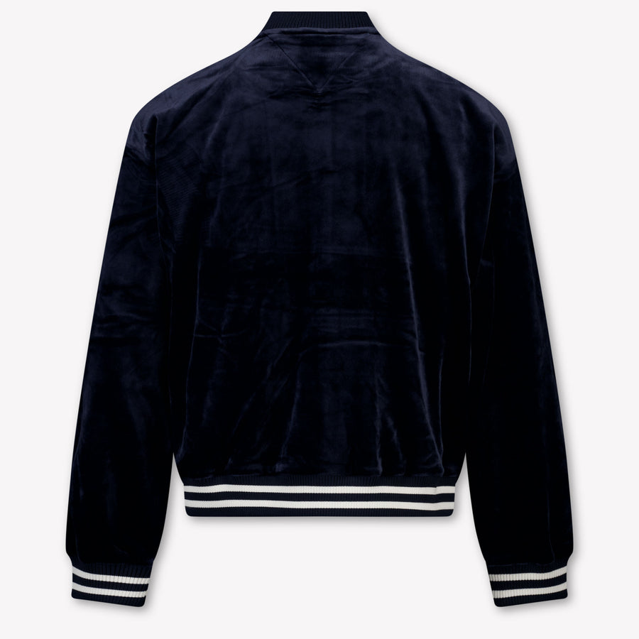 Tommy Hilfiger Kinder Mädchen Strickjacke In Marineblau