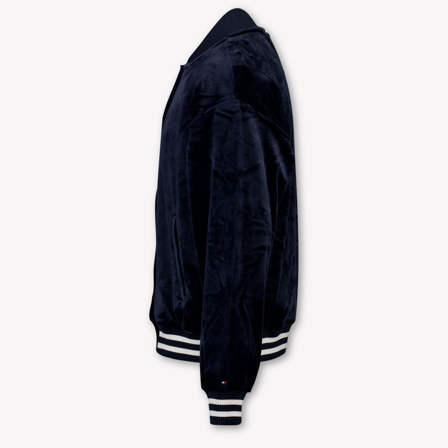 Tommy Hilfiger Kinder Mädchen Strickjacke In Marineblau