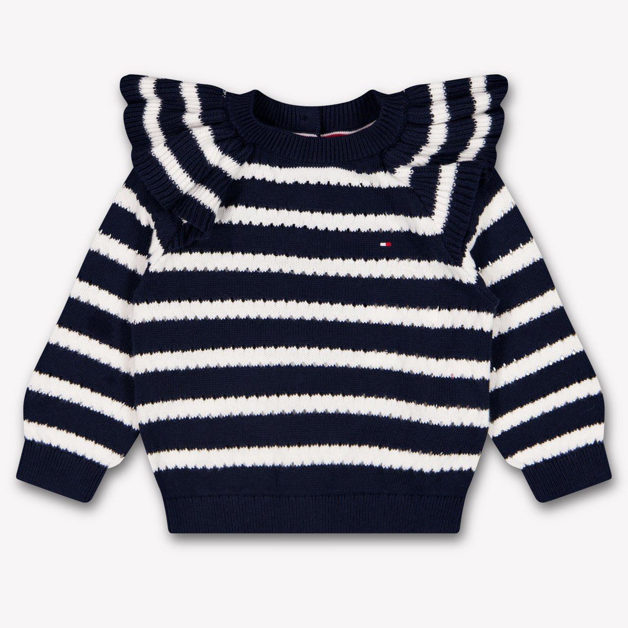 Tommy Hilfiger Baby Mädchen Pullover In Marineblau