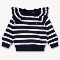 Tommy Hilfiger Baby Mädchen Pullover In Marineblau