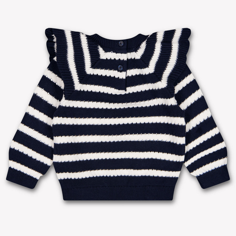Tommy Hilfiger Baby Mädchen Pullover In Marineblau