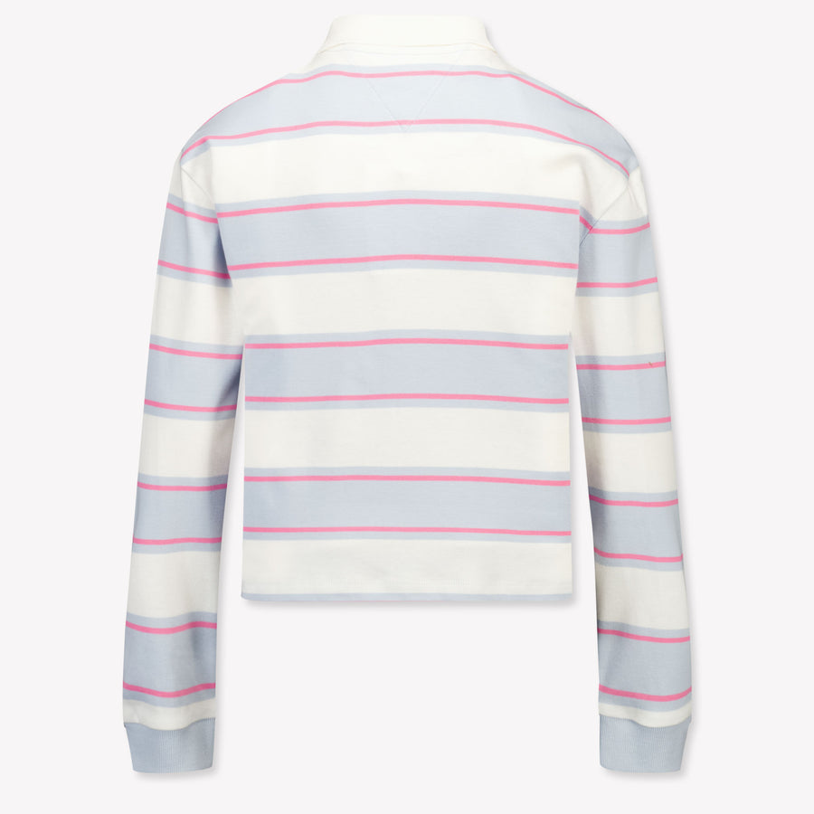 Tommy Hilfiger Mädchen Poloshirt in Hellblau