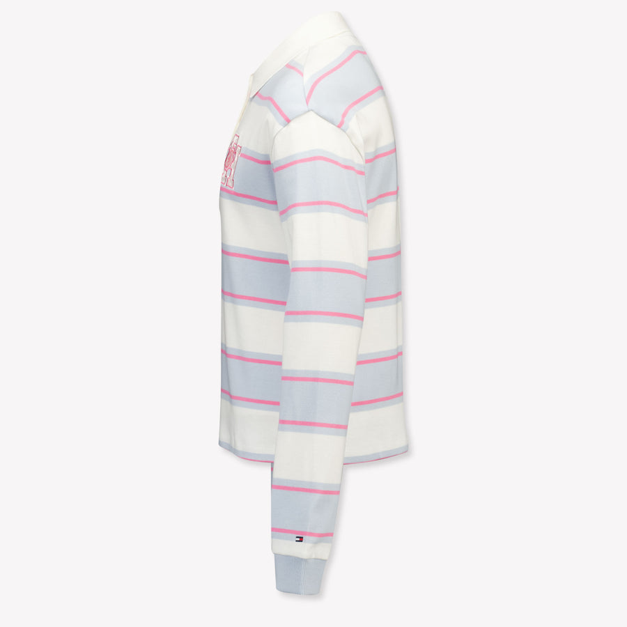 Tommy Hilfiger Mädchen Poloshirt in Hellblau
