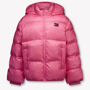 Tommy Hilfiger Kinder Mädchen Wintermantel In Fuchsia