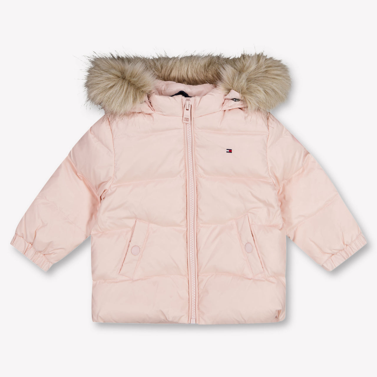 Tommy Hilfiger Baby Mädchen Wintermantel In Hellrosa