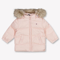 Tommy Hilfiger Baby Mädchen Wintermantel In Hellrosa