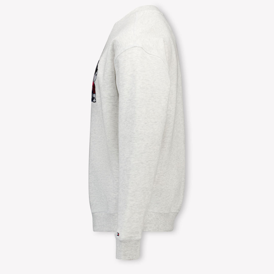 Tommy Hilfiger Unisex Kinder Pullover in Grau
