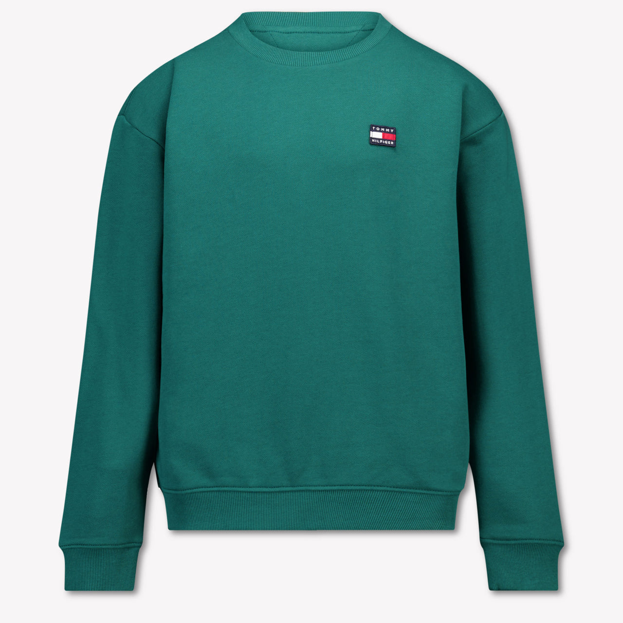 Tommy Hilfiger Enfants Unisexe Pull en Vert