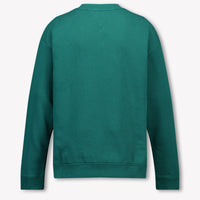 Tommy Hilfiger Enfants Unisexe Pull en Vert