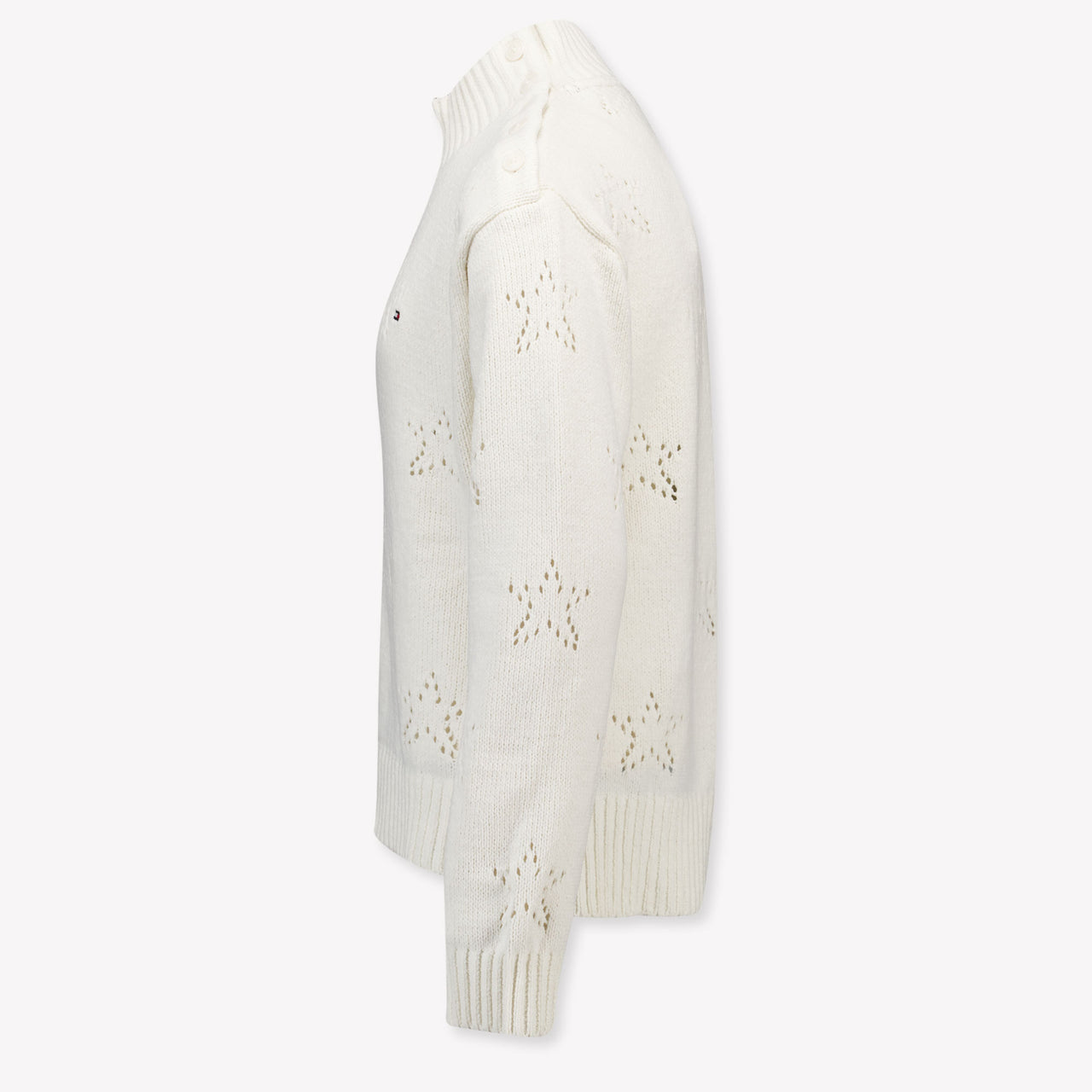 Tommy Hilfiger Bambini Ragazze Maglione dentro Off White