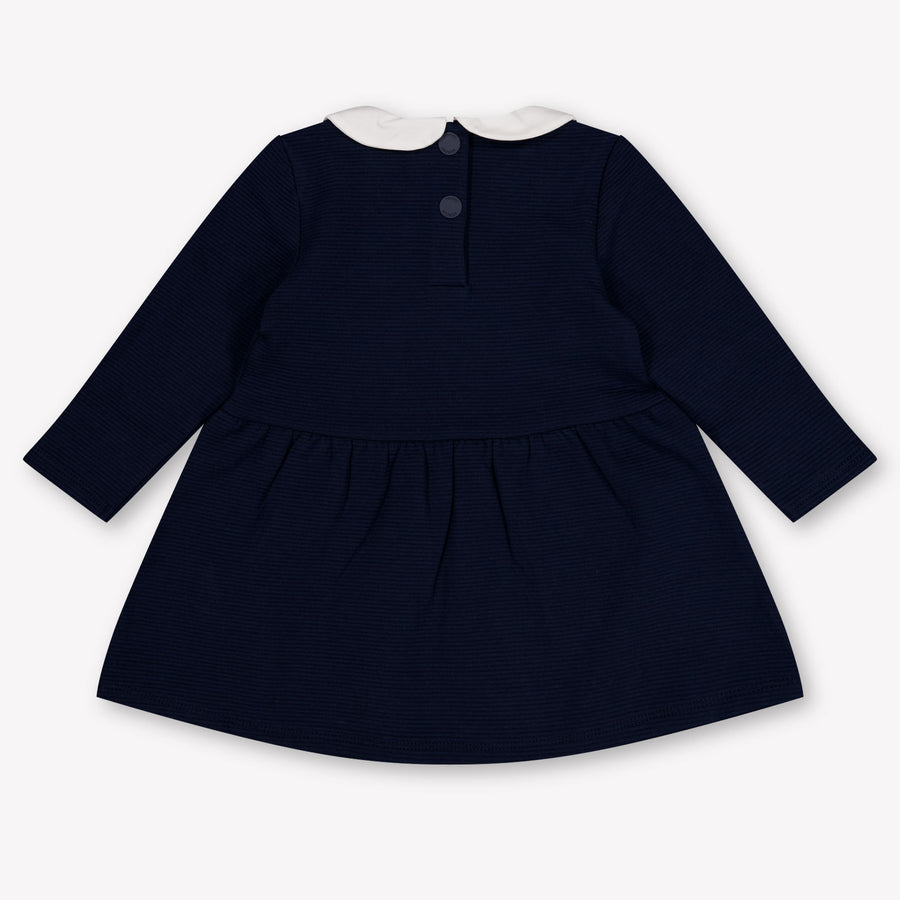 Tommy Hilfiger Baby Girls Dress In Navy