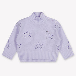 Tommy Hilfiger Baby Mädchen Pullover In Flieder