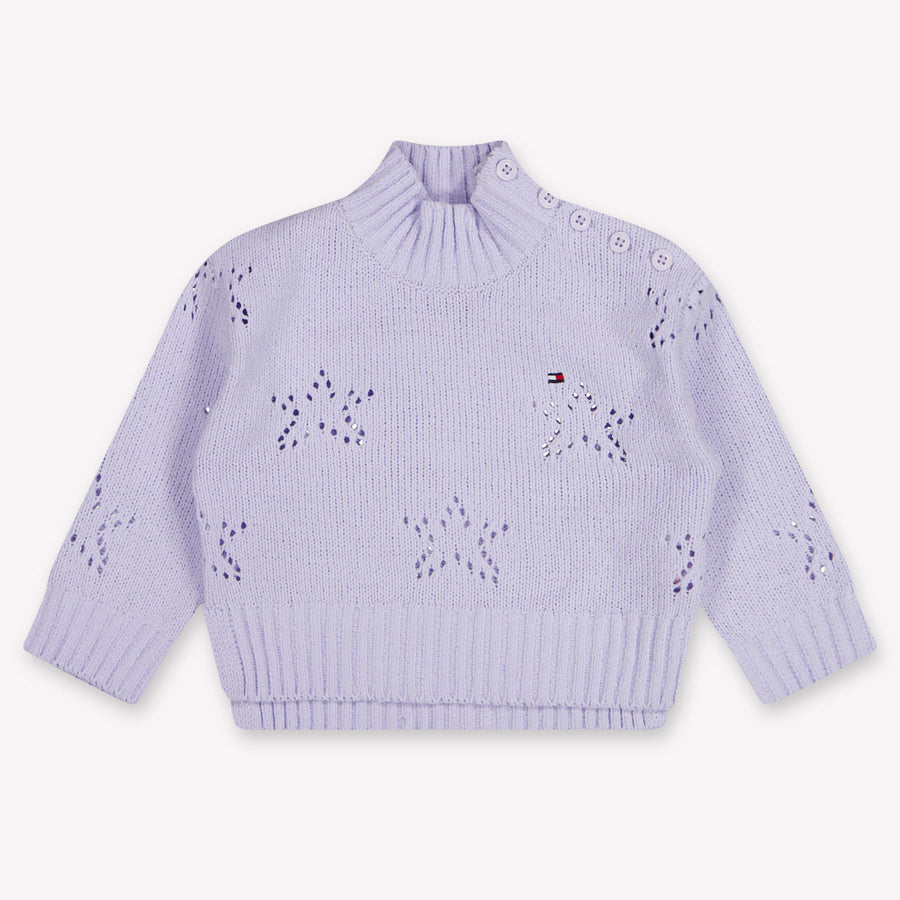 Tommy Hilfiger Baby Mädchen Pullover In Flieder