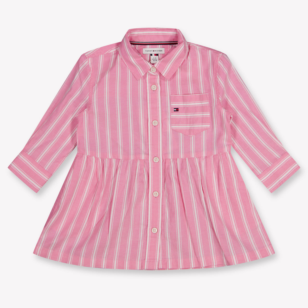 Tommy Hilfiger bebe Chicas Vístete Rosa