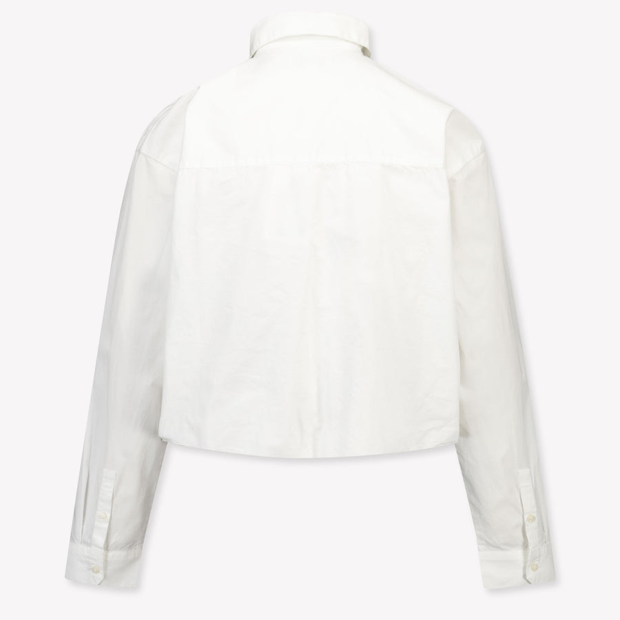 Tommy Hilfiger Mädchen Bluse in Weiß
