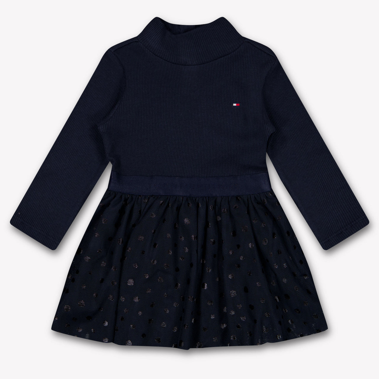 Tommy Hilfiger bebe Chicas Vístete Navy