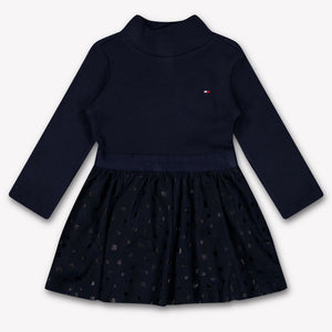 Tommy Hilfiger bebe Chicas Vístete Navy