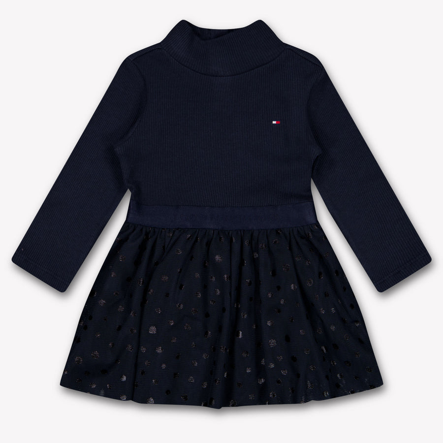 Tommy Hilfiger bebe Chicas Vístete Navy