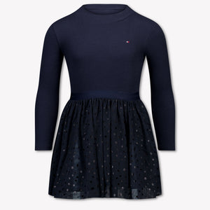 Tommy Hilfiger Bambini Ragazze Vestirsi Navy