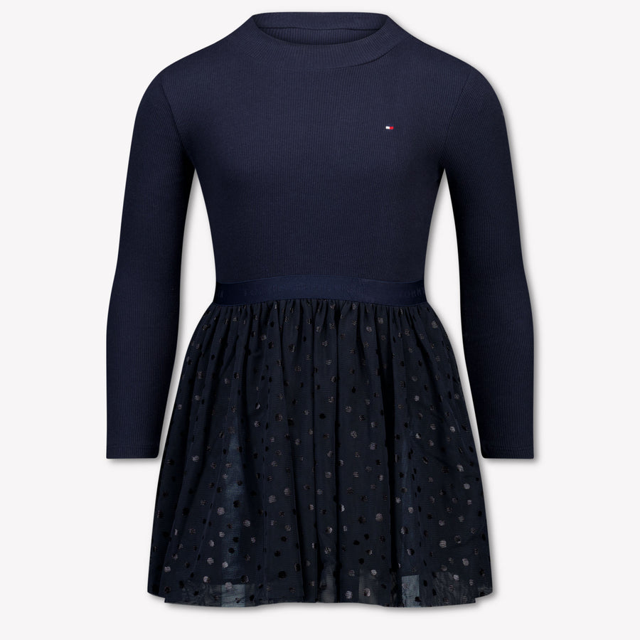 Tommy Hilfiger Bambini Ragazze Vestirsi Navy