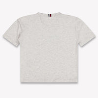 Tommy Hilfiger bebe Chicos Camiseta adentro Gris