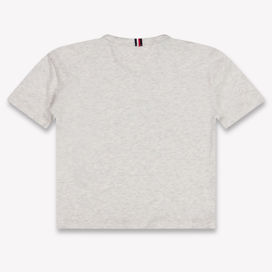 Tommy Hilfiger bebe Chicos Camiseta adentro Gris
